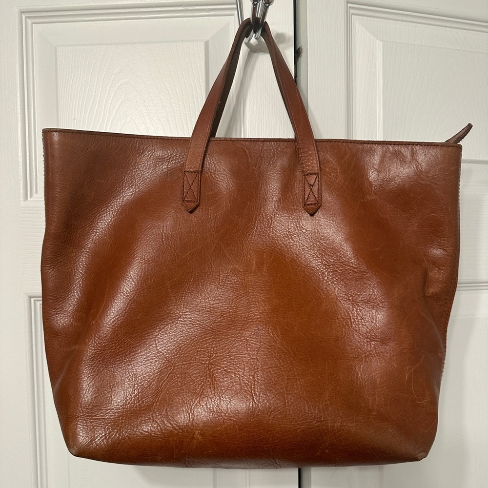 Madewell Tan/Brown Tote Bag